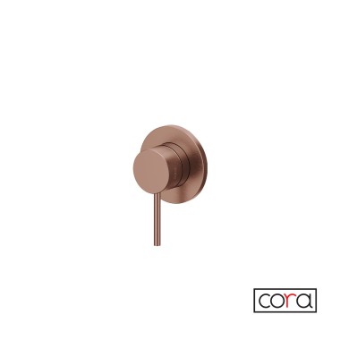 Cora Cosmo 316L, Μίκτης Εντοιχισμού 1 εξόδου, Rose Gold Brushed PVD, 6150-811