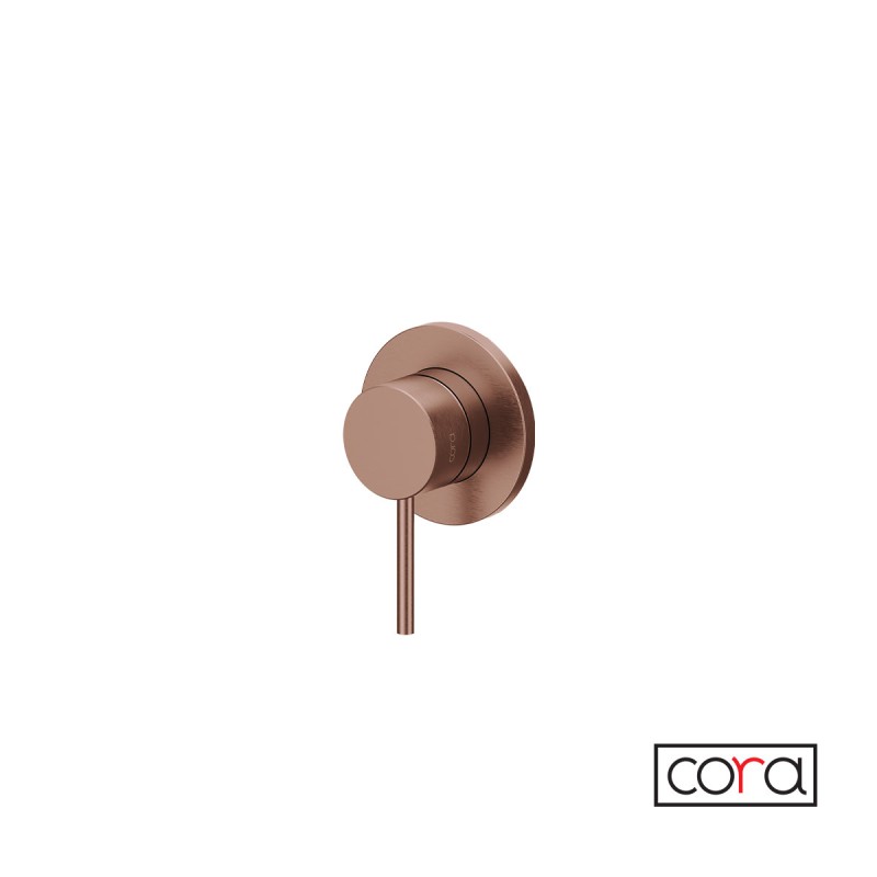 Cora Cosmo 316L, Μίκτης Εντοιχισμού 1 εξόδου, Rose Gold Brushed PVD, 6150-811