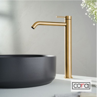 Cora Cosmo 316L, Gold Brushed PVD 6113-211
