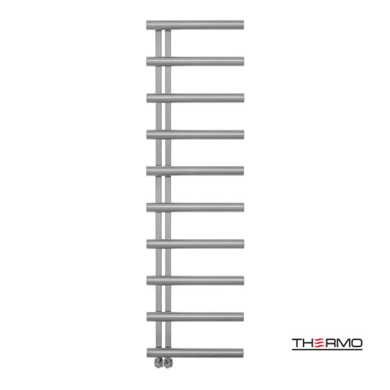 THERMO ACCENT ΘΕΡΜΑΙΝΟΜΕΝΗ ΠΕΤΣΕΤΟΚΡΕΜΑΣΤΡΑ ΜΕ 10 ΣΩΛΗΝΕΣ INOX BRUSHED 