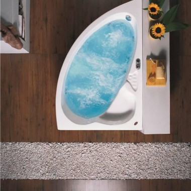 ACRILAN ASYMMETRICAL BATHTUB SHELL 155x100
