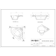 ACRILAN ΙΚΑΡΙΑ ΓΩΝΙΑΚΗ ΜΠΑΝΙΕΡΑ 120x120/140x140