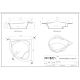 ACRILAN ΣΕΡΙΦΟΣ ΓΩΝΙΑΚΗ ΜΠΑΝΙΕΡΑ 160x160