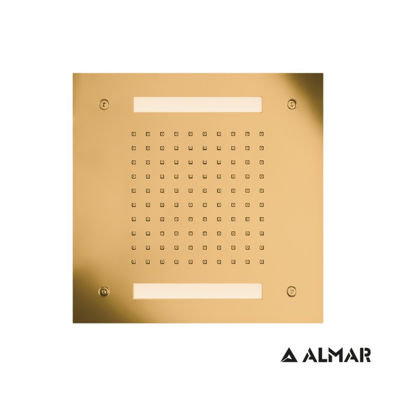 Almar Easy Light,Κεφαλή Χρωματοθεραπείας Temptation Gold Brushed (PVD) E044172-211