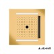 Almar Easy Light,Κεφαλή Χρωματοθεραπείας Temotion Icicle Gold Brushed (PVD) E044302-211