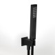 EURORAMA QUADRA ΜΙΚΤΗΣ ΕΝΤΟΙΧΙΣΜΟΥ 3 ΕΞΟΔΩΝ, BLACK MATT, 144055SL-400 + R4758-400