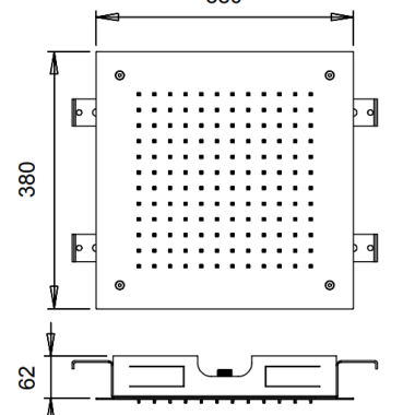 ALMAR SQUARE TEMPTATION ΚΕΦΑΛΗ, INOX E044046-111