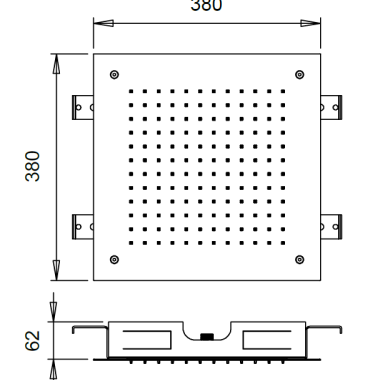 ALMAR ΚΕΦΑΛΗ SQUARE TEMPTATION, BLACK MATT, E044046-400.