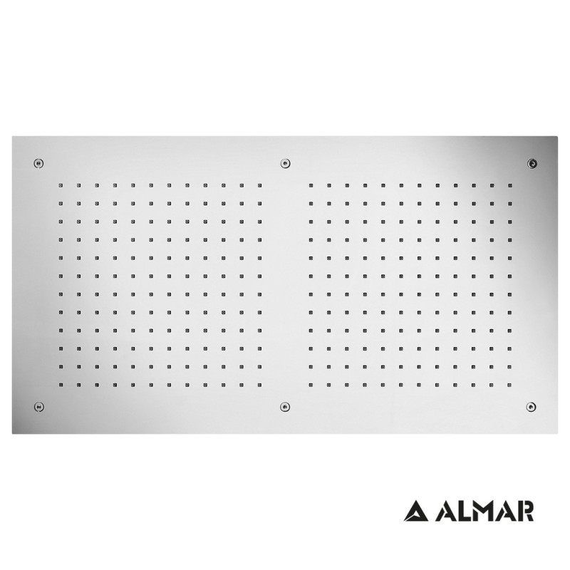 ALMAR RECTANGULAR TEMPTATION ΚΕΦΑΛΗ ΕΝΤΟΙΧΙΣΜΟΥ ΟΡΟΦΗΣ 70X38 CM, CHROME, Ε044088-100