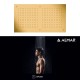 Almar,Κεφαλή Εντοιχισμού Οροφής Rectangular Temptation Gold Brushed (PVD) E044088-211