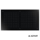 ALMAR ΚΕΦΑΛΗ ΧΡΩΜΑΤΟΘΕΡΑΠΕΙΑΣ RECTANGULAR TEMPTATION, BLACK MATT, E044088-400.