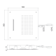 ALMAR SQUARE XL TEMPTATION ΚΕΦΑΛΗ, CHROME, E044109-100