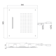 ALMAR XL SQUARE TEMPTATION ΚΕΦΑΛΗ INOX, E044109-111
