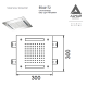 ALMAR ΚΕΦΑΛΗ ΧΡΩΜΑΤΟΘΕΡΑΠΕΙΑΣ EASY LIGHT TEMPTATION, BLACK MATT, E044172-400.