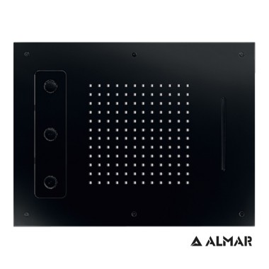 ALMAR ΚΕΦΑΛΗ ΧΡΩΜΑΤΟΘΕΡΑΠΕΙΑΣ SPIN TEMPTATION BLACK MATT, E044189-400