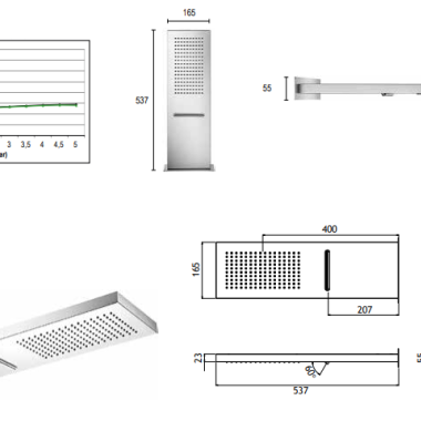 ALMAR SMART DUAL FUNCTION ΚΕΦΑΛΗ, CHROME, E044199-100