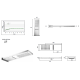 ALMAR ΚΕΦΑΛΗ SMART SHOWER HEAD, WHITE MATT, E044199-300               