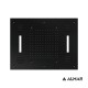 ALMAR ΚΕΦΑΛΗ ΧΡΩΜΑΤΟΘΕΡΑΠΕΙΑΣ TEMOTION ICICLE BLACK MATT, E044211-400.                                                       