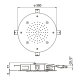 ΚΕΦΑΛΗ ALMAR ROUND MIST TEMPTATION, BLACK BRUSHED,  E044219-411