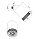 ALMAR BEAM MULTIJET, ΚΕΦΑΛΗ, INOX, E044286-110