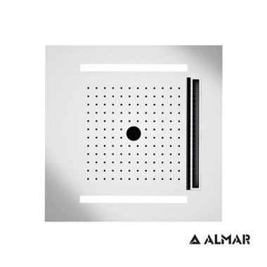 ALMARA ΚΕΦΑΛΗ ΧΡΩΜΑΤΟΘΕΡΑΠΕΙΑΣ TEMOTION ICICLE, WHITE MATT, E044302-300                                                                         