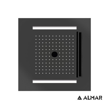 ALMAR ΚΕΦΑΛΗ ΧΡΩΜΑΤΟΘΕΡΑΠΕΙΑΣ SOUND & COLOUR TEMPTATION BLACK MATT, E044302-400.
