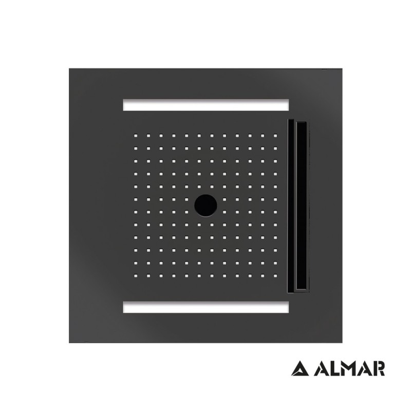 ALMAR ΚΕΦΑΛΗ ΧΡΩΜΑΤΟΘΕΡΑΠΕΙΑΣ SOUND & COLOUR TEMPTATION BLACK MATT, E044302-400.