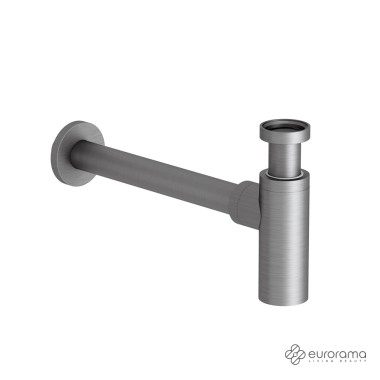 Almar, Σιφώνι με Αποσπώμενο Πώμα Καθαρισμού, Inox Finish, R0262-300