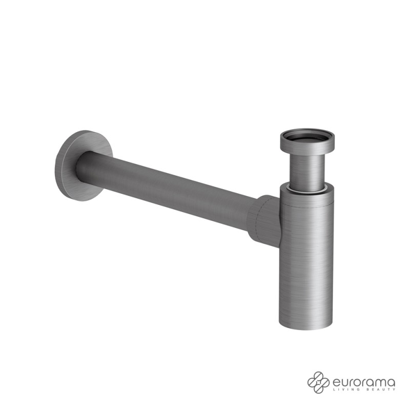 Almar, Σιφώνι με Αποσπώμενο Πώμα Καθαρισμού, Inox Finish, R0262-300
