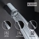 ALMAR ΚΕΦΑΛΗ BEAM MULTIJET ΕΠΙΤΟΙΧΗ ΑΝΑΚΛΙΝΟΜΕΝΗ 3 ΡΟΩΝ, BLACK MATT, E044286-400