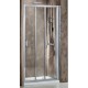 AXIS TRIPLE SLIDER, ΚΑΜΠΙΝΑ ΝΤΟΥΣ ΜΕ 1 ΣΤΑΘΕΡΟ ΚΑΙ 2 ΣΥΡΟΜΕΝΑ, CHROME, 90 (87-91) CM, ΎΨΟΣ: 185 CM, SL3X 90C-100 