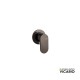 ARMANDO VICARIO SLIM ΜΠΑΤΑΡΙΑ ΕΝΤΟΙΧΙΣΜΟΥ ΛΟΥΤΡΟΥ 1 ΕΞΟΔΟΥ BLACK CHROME, 500050-405