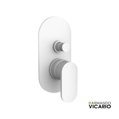 ARMANDO VICARIO SLIM ΜΙΚΤΗΣ ΕΝΤΟΙΧΙΣΜΟΥ 2 ΕΞΟΔΩΝ, WHITE MATT, 500050-300