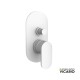 ARMANDO VICARIO SLIM ΜΙΚΤΗΣ ΕΝΤΟΙΧΙΣΜΟΥ 2 ΕΞΟΔΩΝ, WHITE MATT, 500050-300