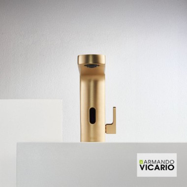 ARMANDO VICARIO SENSI ΗΛΕΚΤΡΟΝΙΚΕΣ ΜΠΑΤΑΡΙΕΣ, GOLD BRUSHED, 500646-201