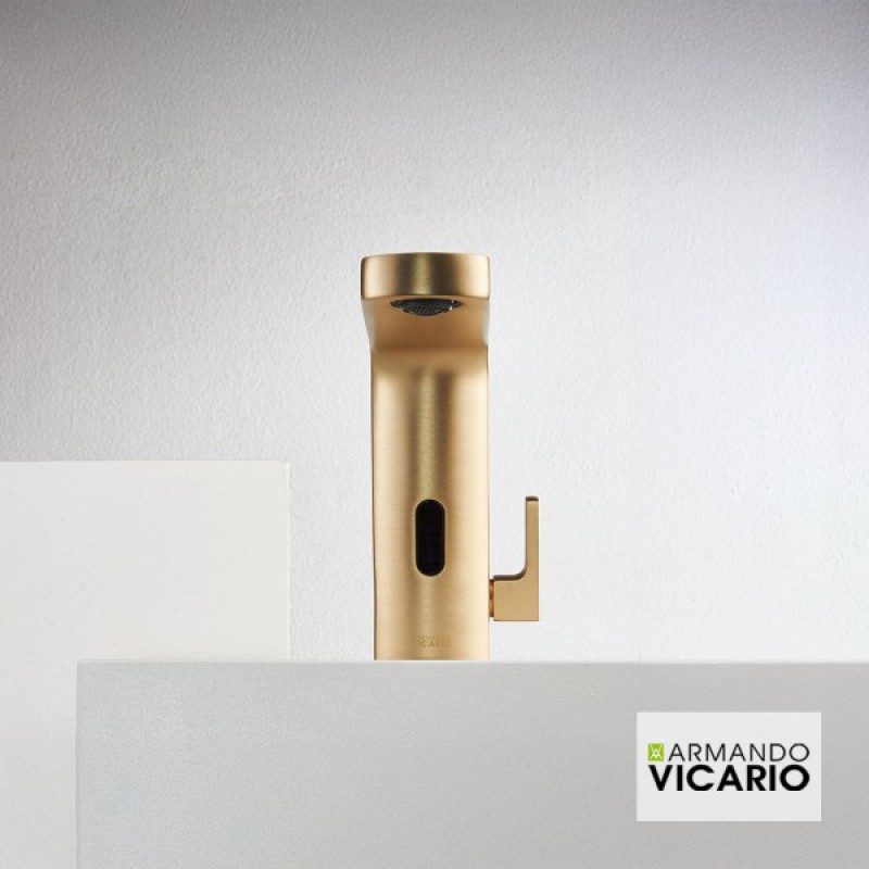 ARMANDO VICARIO SENSI ΗΛΕΚΤΡΟΝΙΚΕΣ ΜΠΑΤΑΡΙΕΣ, GOLD BRUSHED, 500646-201