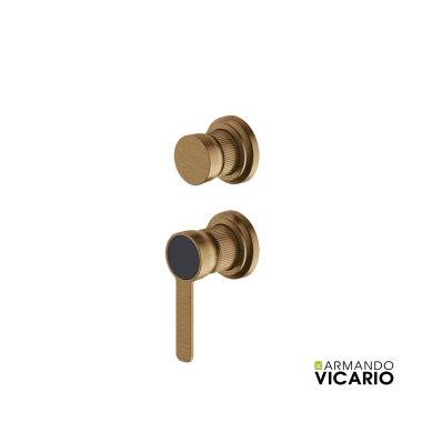 ARMANDO VICARIO LUMIERE ΜΠΑΤΑΡΙΑ ΕΝΤΟΙΧΙΣΜΟΥ ΛΟΥΤΡΟΥ 3 ΕΞΟΔΩΝ ANTIQUE BRASS, 516053-221