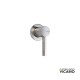 ARMANDO VICARIO MOOI ΜΙΚΤΗΣ ΕΝΤΟΙΧΙΣΜΟΥ 1 ΕΞΟΔΟΥ, INOX FINISH, 518050-110