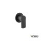 ARMANDO VICARIO GLAM ΜΙΚΤΗΣ ΕΝΤΟΙΧΙΣΜΟΥ 1 ΕΞΟΔΟΥ, BLACK MATT, 610050-400.
