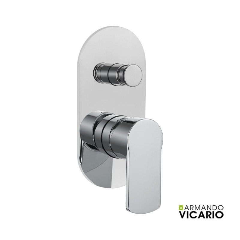 ARMANDO VICARIO GLAM ΜΙΚΤΗΣ ΕΝΤΟΙΧΙΣΜΟΥ 2 ΕΞΟΔΩΝ, CHROME, 610050D-100