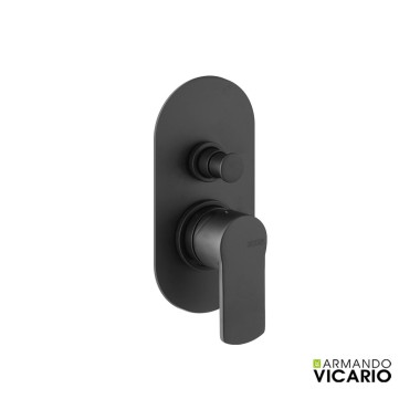 ARMANDO VICARIO GLAM ΜΙΚΤΗΣ ΕΝΤΟΙΧΙΣΜΟΥ 2 ΕΞΟΔΩΝ BLACK MATT, 610050D-400
