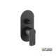 ARMANDO VICARIO GLAM ΜΙΚΤΗΣ ΕΝΤΟΙΧΙΣΜΟΥ 2 ΕΞΟΔΩΝ BLACK MATT, 610050D-400