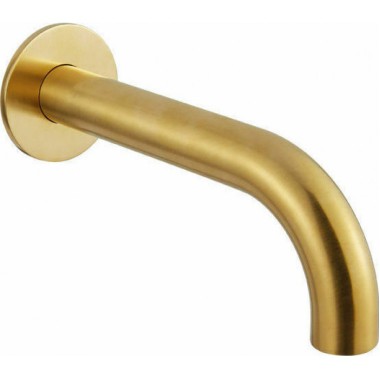 Armando Vicario HALO Μπαταρία Εντοιχισμού Λουτρού 1 Εξόδου Gold Brushed 515050-201