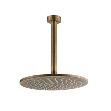 Armando Vicario, Ανακλινόμενη Κεφαλή Brass 25 cm, + Μπράτσο Oροφής 20 cm, Antique Brass, 800597-221 + 800087-221