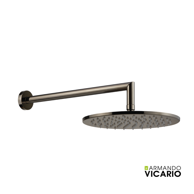ARMANDO VICARIO SLIM ΜΠΑΤΑΡΙΑ ΕΝΤΟΙΧΙΣΜΟΥ ΛΟΥΤΡΟΥ 2 ΕΞΟΔΩΝ BLACK CHROME, 500050D-405