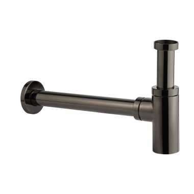 Armando Vicario Slim, Σιφώνι Νιπτήρος, Black Chrome, 900126-405