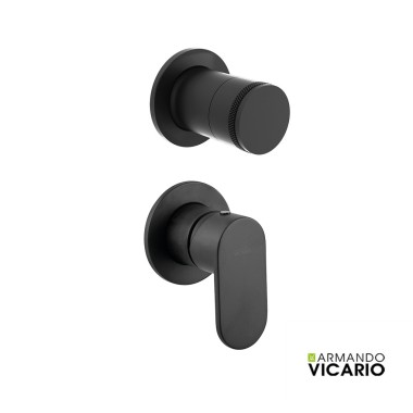 ARMANDO VICARIO SLIM ΜΙΚΤΗΣ ΕΝΤΟΙΧΙΣΜΟΥ 3 ΕΞΟΔΩΝ, BLACK MATT, 500050-400 + 34376-400.