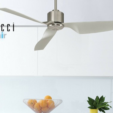 LUCCI AIR CLIMATE II ΑΝΕΜΙΣΤΗΡΑΣ ΟΡΟΦΗΣ ΕΣΩΤΕΡΙΚΟΥ ΧΩΡΟΥ CHROME BRUSHED