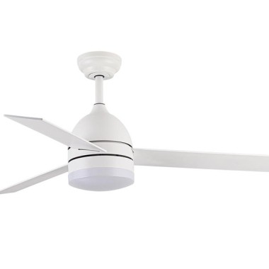 LUCCI AIR VECTOR CEILING FAN INDOOR OR SEMI-OUTDOOR WHITE