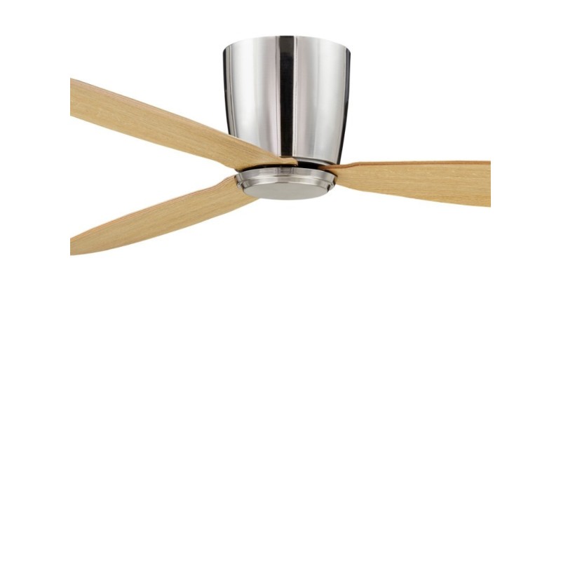 LUCCI AIR RADAR ΑΝΕΜΙΣΤΗΡΑΣ ΟΡΟΦΗΣ ΕΣΩΤΕΡΙΚΟΥ ΧΩΡΟΥ BRUSHED CHROME/TEAK 